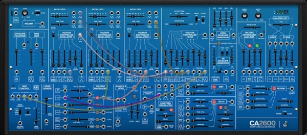 Cherry Audio CA2600-ui-azul