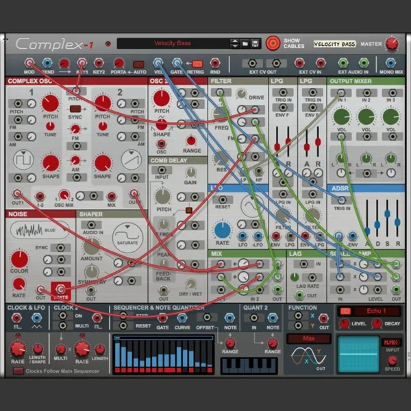 Complex-1 Sintetizador Modular - Reason Studios | Plugsónico