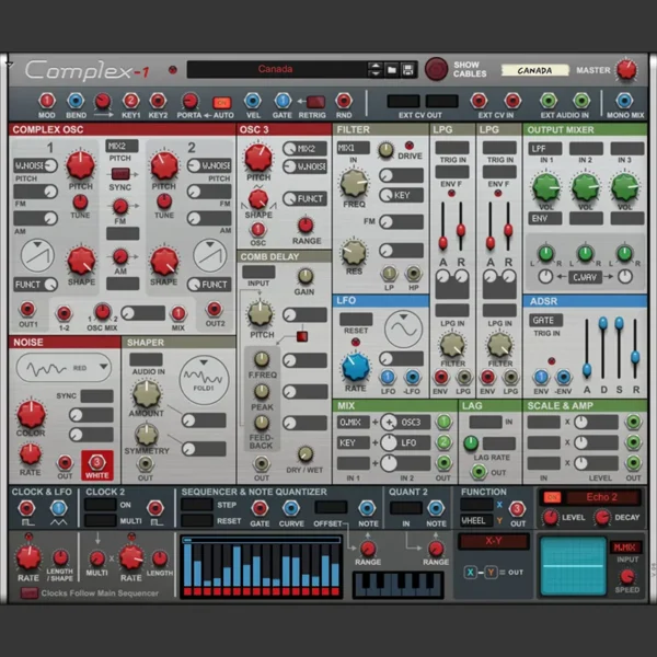 Complex-1 Sintetizador Modular - Reason Studios | Plugsónico