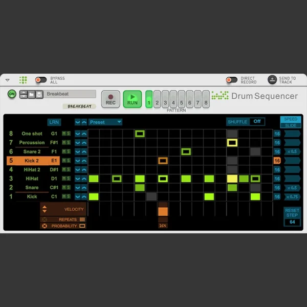 Drum Sequencer - Player de Reason Studios | Plugsónico