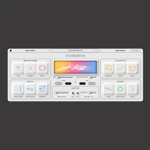 Crystalline de Baby Audio plugin de audio | Plugsónico, México