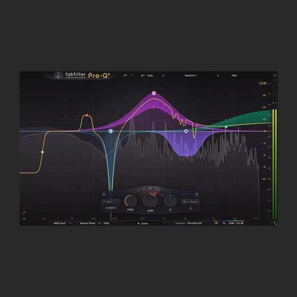 Pro-Q 4 de FabFilter, efectos, plugin de audio, ecualizador | Plugsónico, México