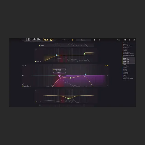 Pro-Q 4 de FabFilter, efectos, plugin de audio, ecualizador | Plugsónico, México