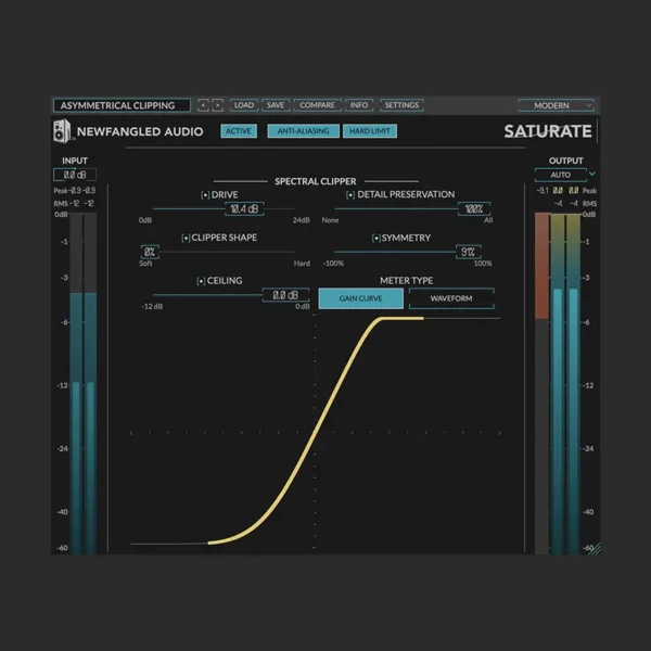 Saturate de Eventide Newfangled Audio | Plugsónico, México - Efectos, Saturador, Plugin de audio.