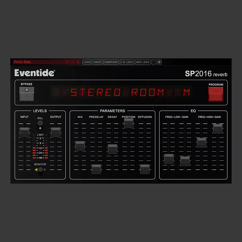 SP2016 Reverb de Eventide | Plugsónico, México - Reverb, Plugin de audio.