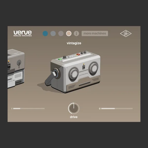 Verve Analog Machines Essentials de Universal Audio | Plugsónico