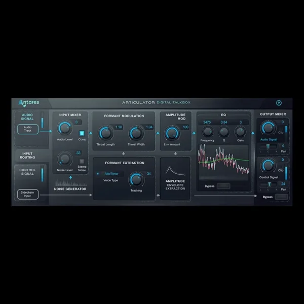 Articulator de Antares | Plugsónico, tienda de plugins VST y software profesional de audio en México