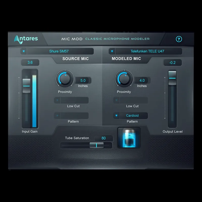 Mic Mod EFX de Antares | Plugsónico, tienda de plugins VST y software profesional de audio en México