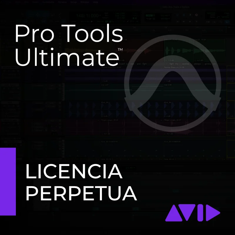 Pro Tools Ultimate de AVID - Licencia perpetua, en Plugsónico