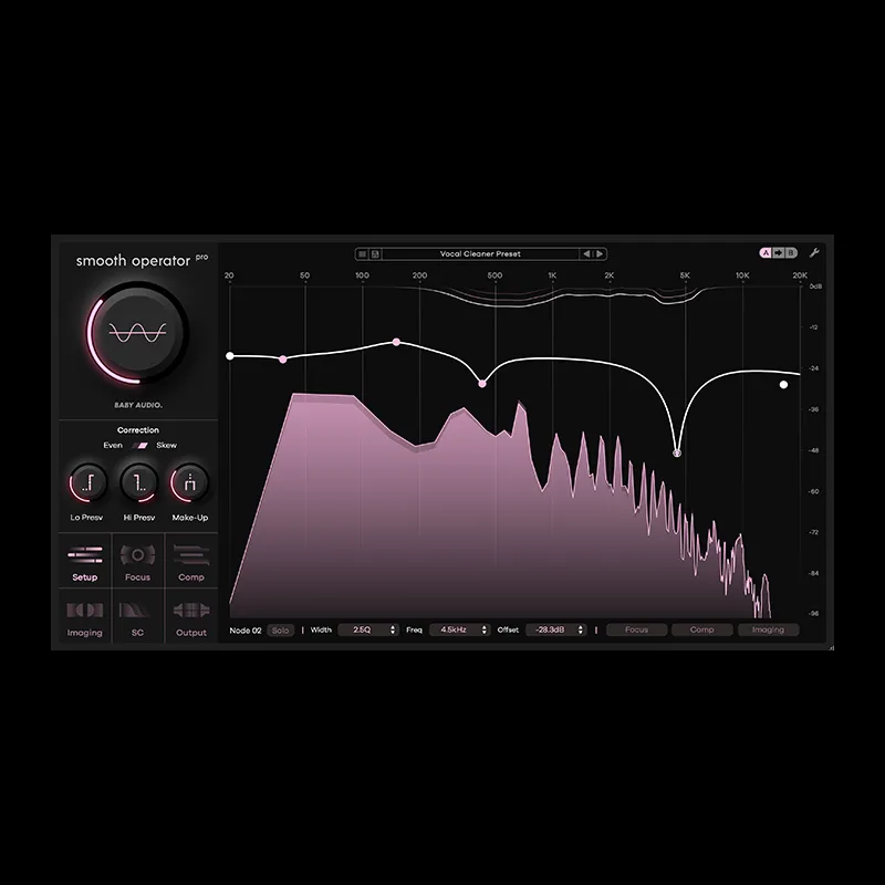 Smooth Operator Pro de Baby Audio | Plugsónico, tienda de plugins VST y software profesional de audio en México