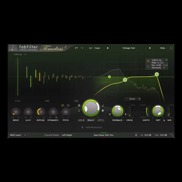Timeless 3 de FabFilter | Plugsónico, tienda de plugins VST y software profesional de audio en México