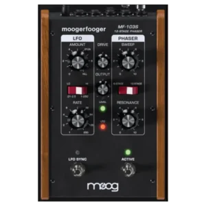 MF-103S 12-Stage Phaser de Moog en Plugsónicov