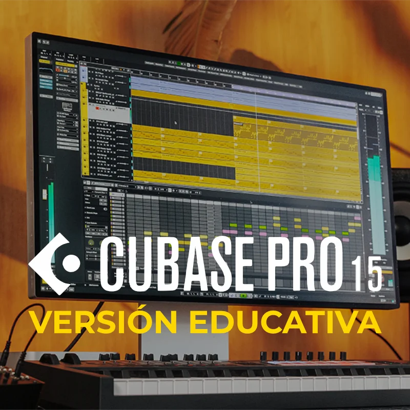 Cubase Pro 15 - Versión Educativa de Steinberg en Plugsónico