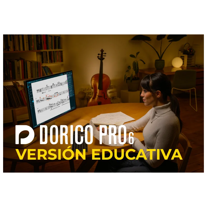 Dorico Pro 6 de Steinberg - Versión Educativa en Plugsónico