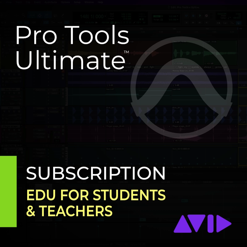 Pro Tools Ultimate 1yr subscription de AVID en Plugsónico