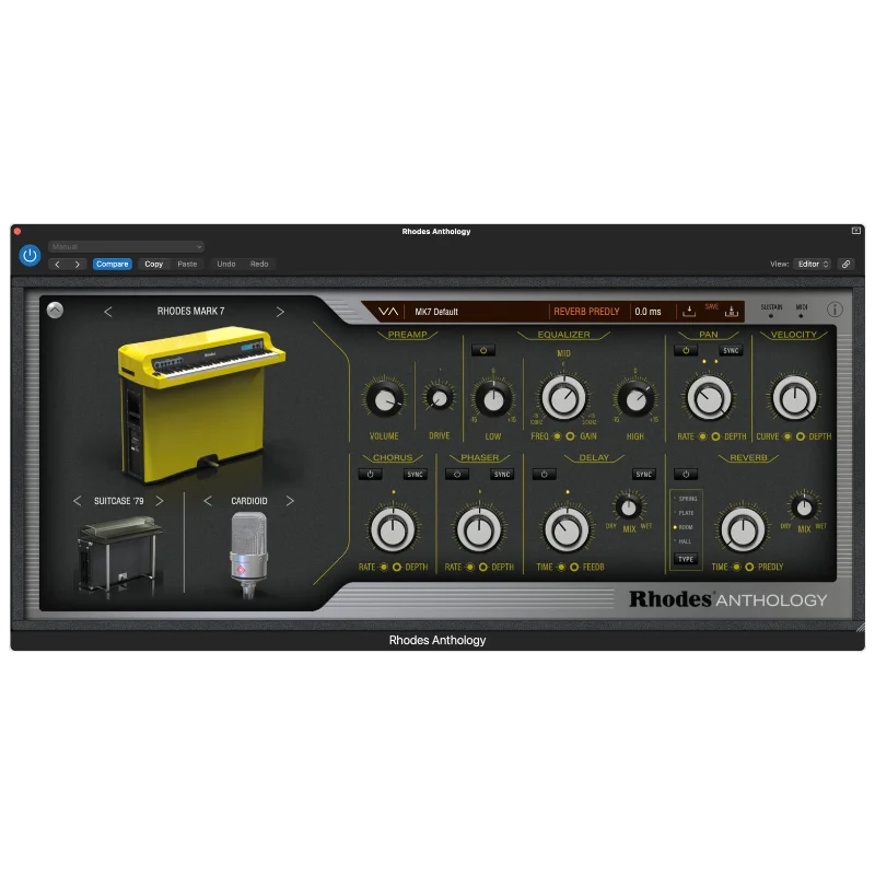 Rhodes Anthology en Plugsónico