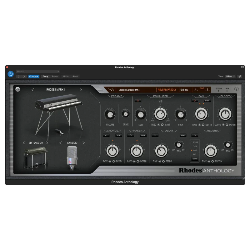 Rhodes Anthology en Plugsónico