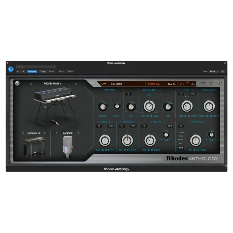 Rhodes Anthology en Plugsónico