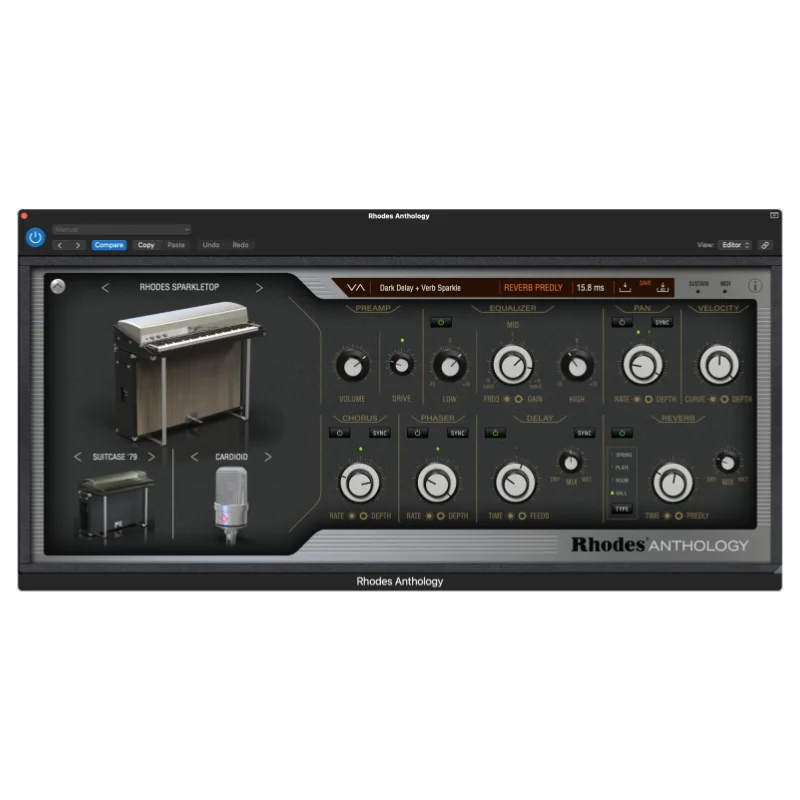 Rhodes Anthology en Plugsónico