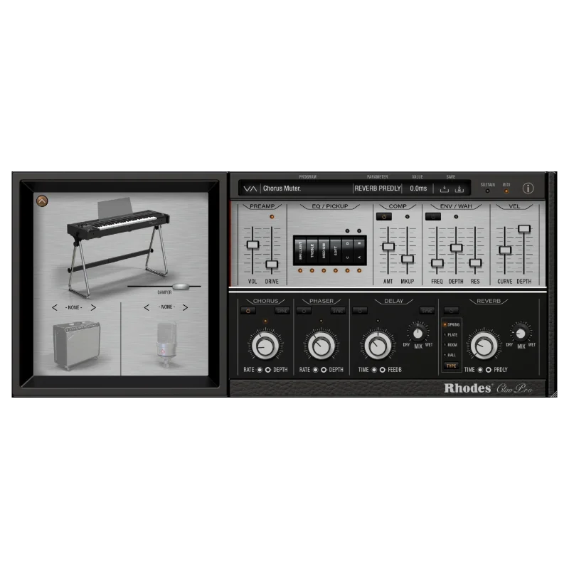 Rhodes Clav Pro en Plugsónico