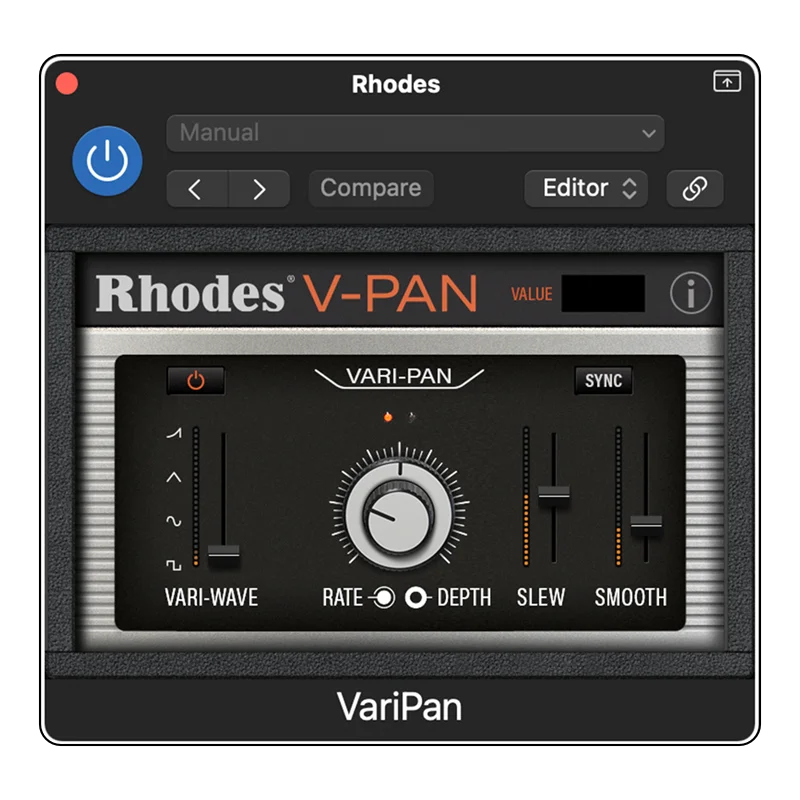 Rhodes V-Pan en Plugsónico