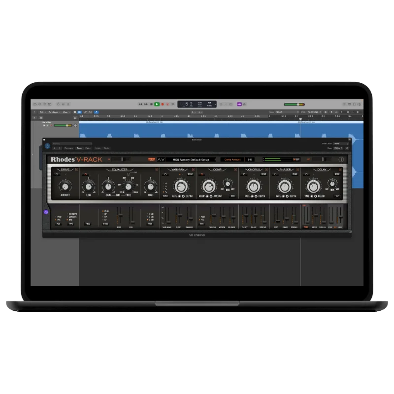 Rhodes V-Rack en Plugsónico